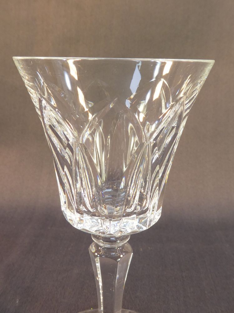 CRISTAL de SAINT-LOUIS 10 CAMARGUE model wine glasses 13.4 cm
