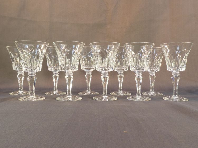 CRISTAL de SAINT-LOUIS 10 CAMARGUE model wine glasses 13.4 cm