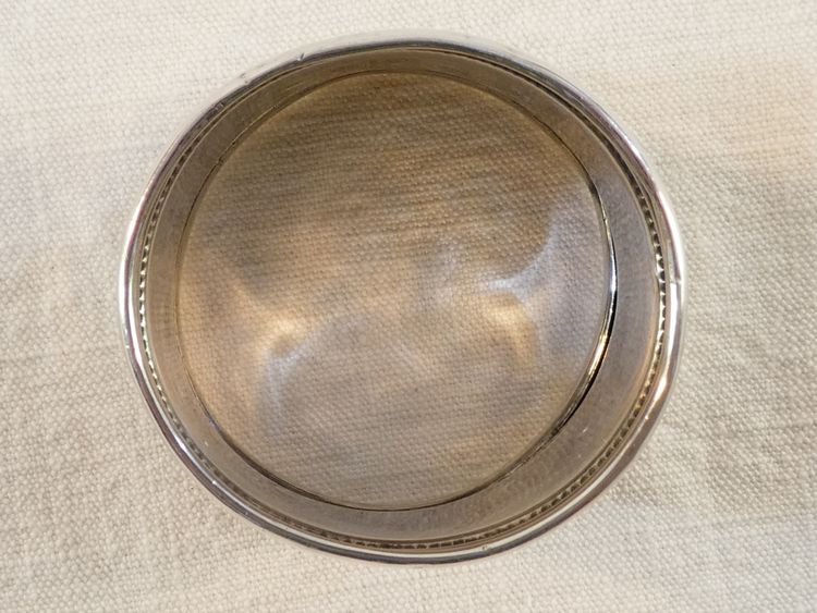 Portatovaglioli in argento massiccio del XIX secolo di Gaston BESEGHER