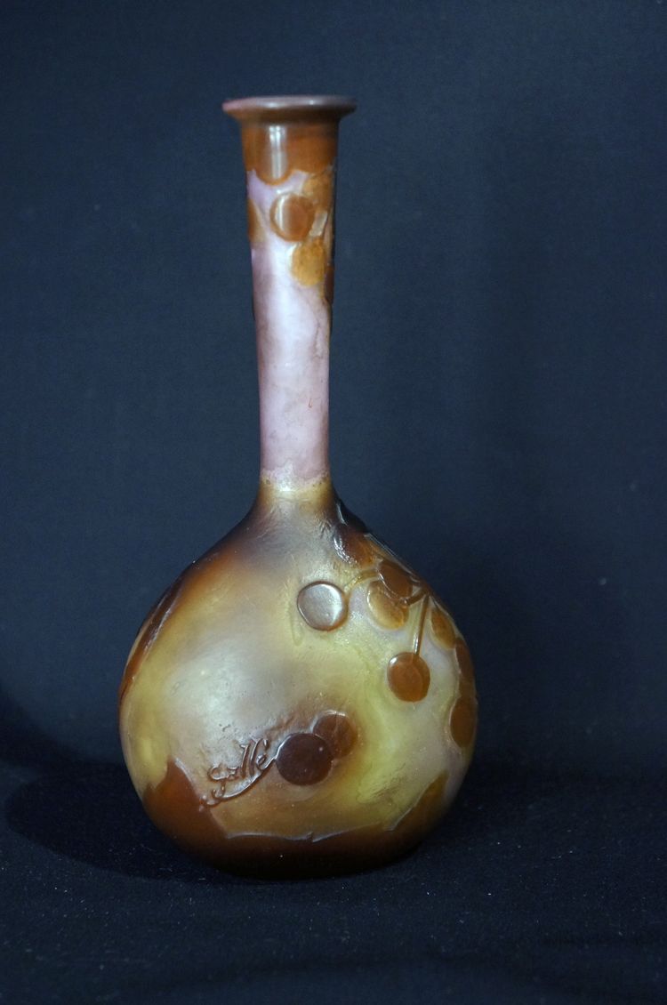 Vase Émile Gallé Art Nouveau circa 1895–1904