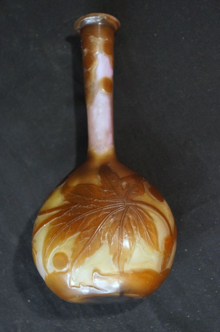 Vase Émile Gallé Art Nouveau circa 1895–1904