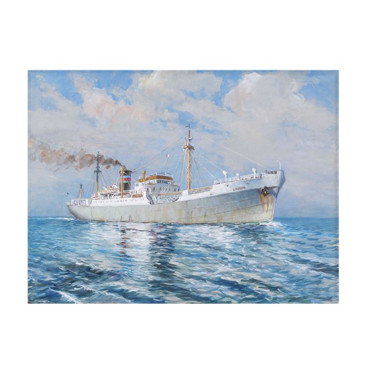 Albert BRENET zugeschrieben, Die Fracht von Le Crozon