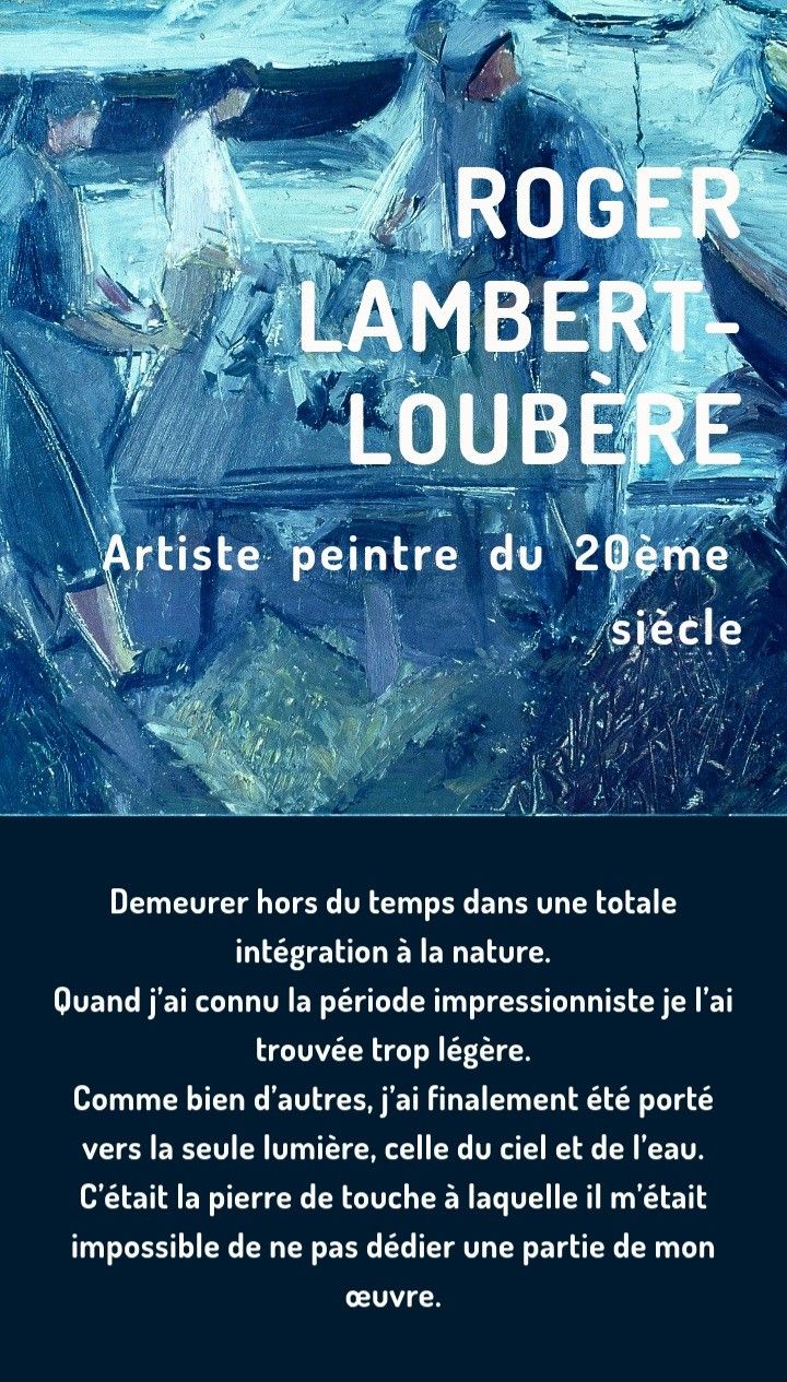 Roger Lambert Loubere 1920/2001
