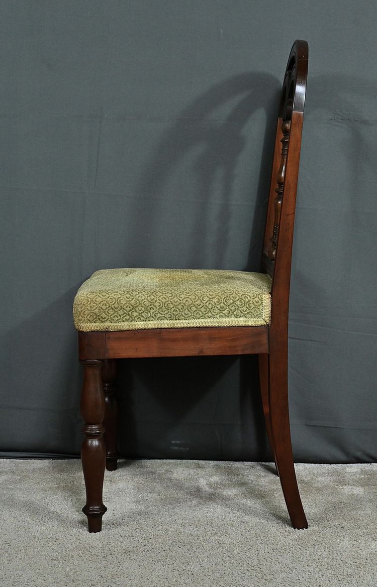 Paire de Chaises en Acajou, époque Restauration – 1ère partie XIXe