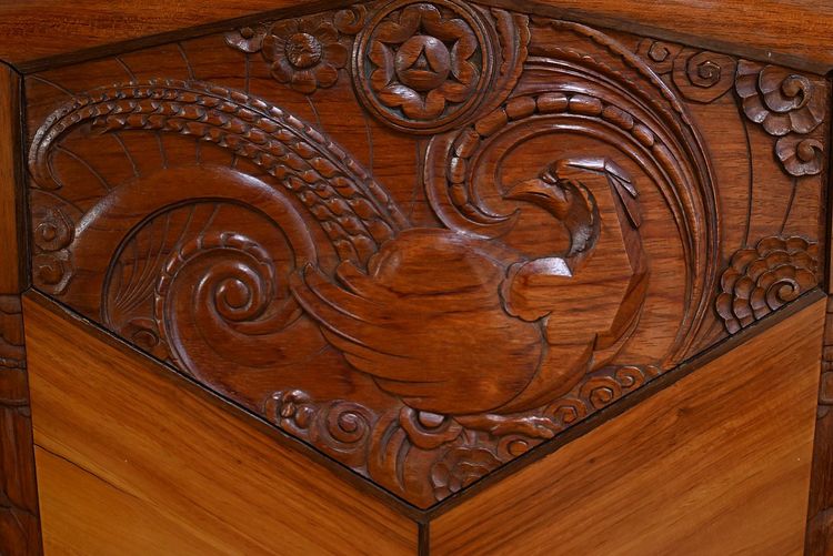 Set di 6 poltrone in palissandro, Art Déco – 1910