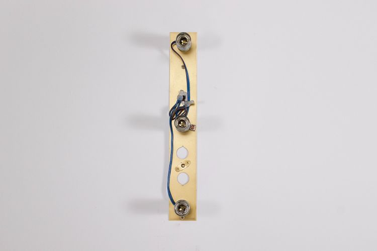 Pair of Hollywood Regency Brass Sconces