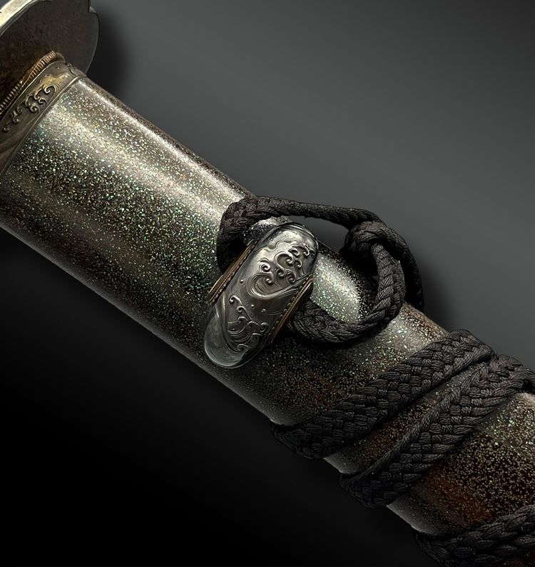 SABER called Wakizashi signed Echigo no kami Kanesada in shirasaya with koshirae - Japan - 17th century