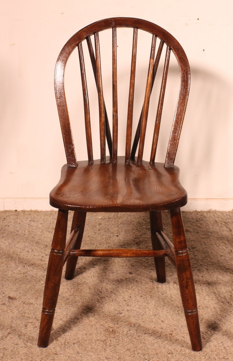 2 chaises windsor du 19° siècle