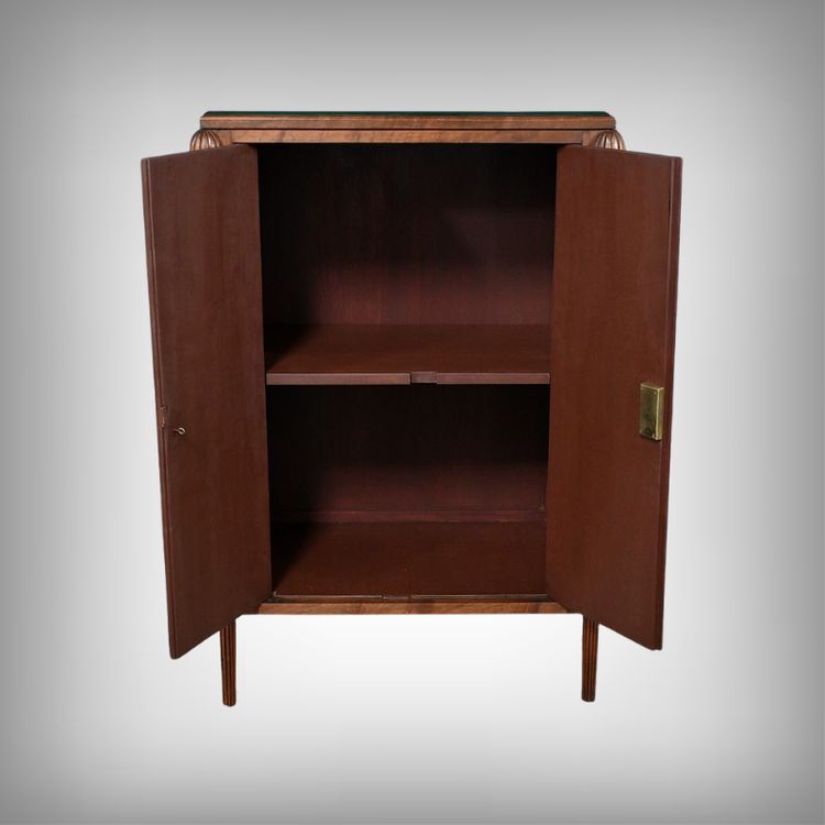 Cabinet en Acajou et Palissandre, Art Déco, goût J.Leleu – 1930