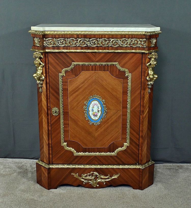 Meuble d’appui en Acajou, époque Napoléon III – 2ème partie XIXe