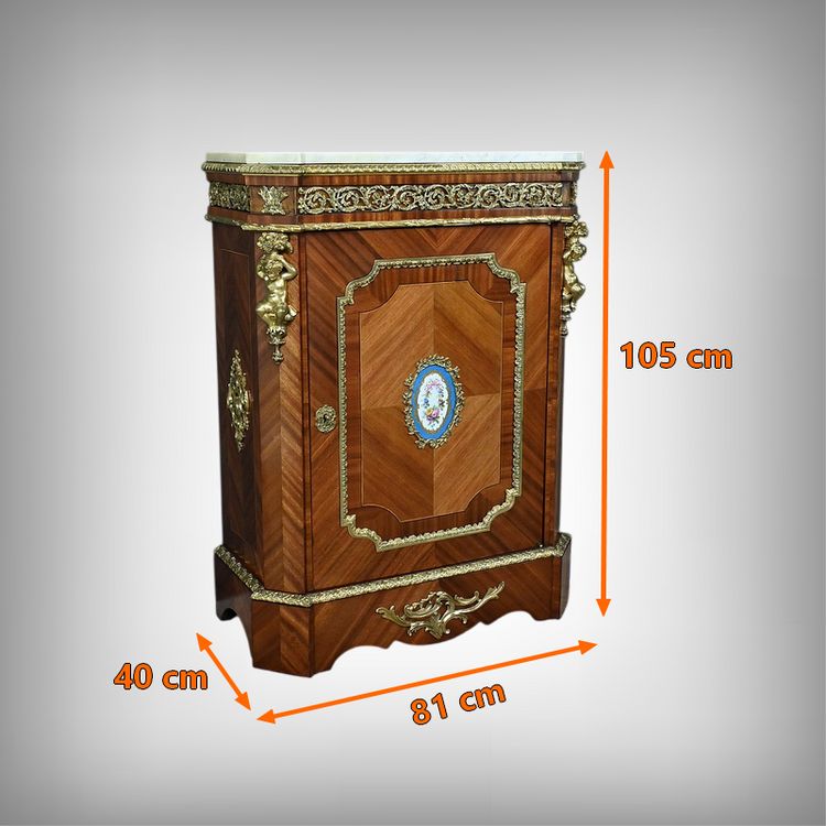 Meuble d’appui en Acajou, époque Napoléon III – 2ème partie XIXe