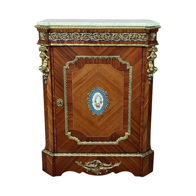 Meuble d’appui en Acajou, époque Napoléon III – 2ème partie XIXe