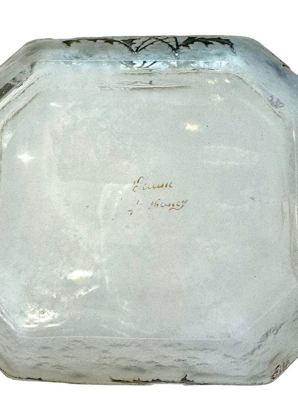 Daum Art Nouveau "With Thistles" Candy Box