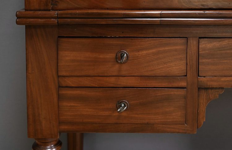Bureau à Cylindre en Acajou, époque Restauration – 1ère partie XIXe