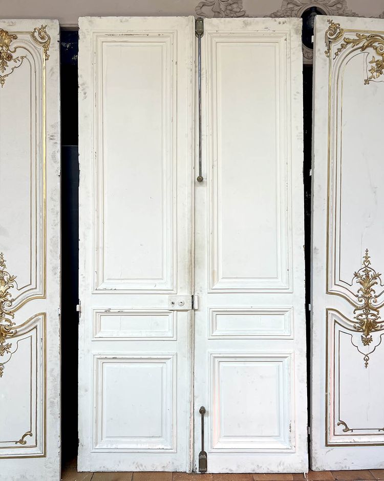 Set di porte doppie in stile Luigi XVI