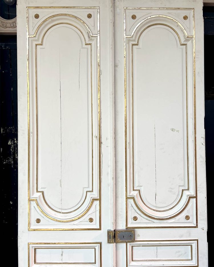 Set di porte doppie in stile Luigi XVI