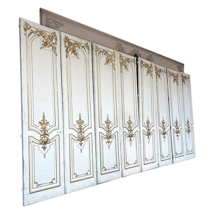Set di porte doppie in stile Luigi XVI