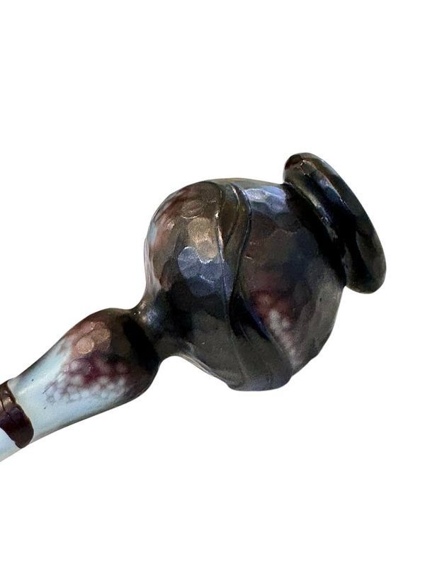 Daum Art Nouveau "Anemones" Single Flower Vase