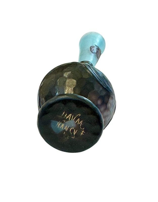 Daum Art Nouveau "Anemones" Single Flower Vase