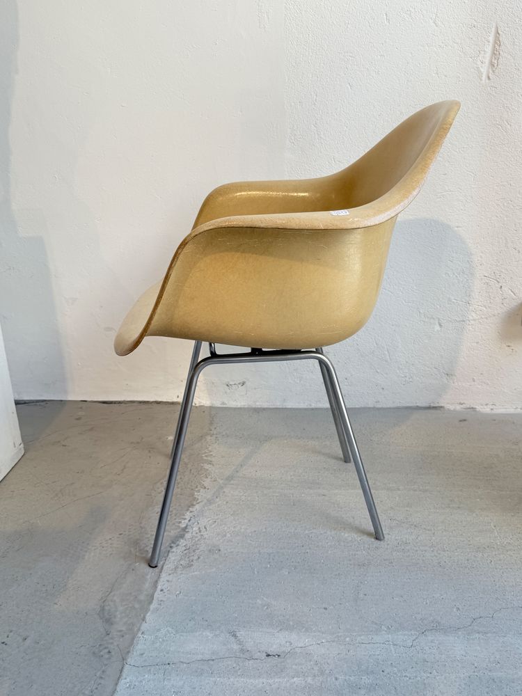 Charles & Ray Eames  Paire de fauteuils vintage modèle Dax