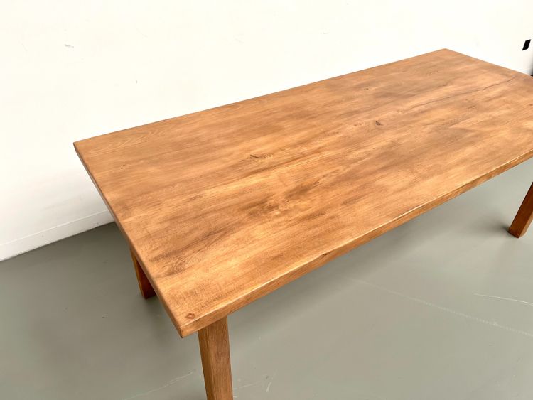Table de ferme en hêtre massif