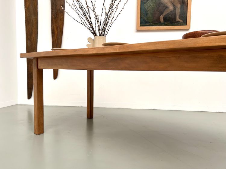 Table de ferme en hêtre massif