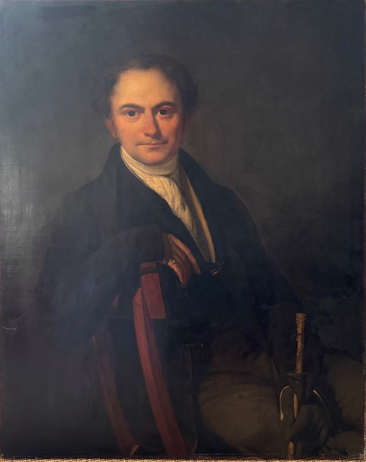 Großes Portrait eines englischen Gentleman