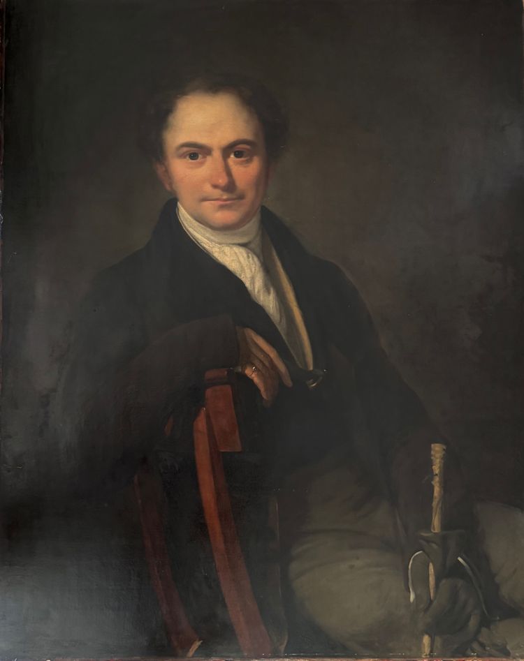 Großes Portrait eines englischen Gentleman