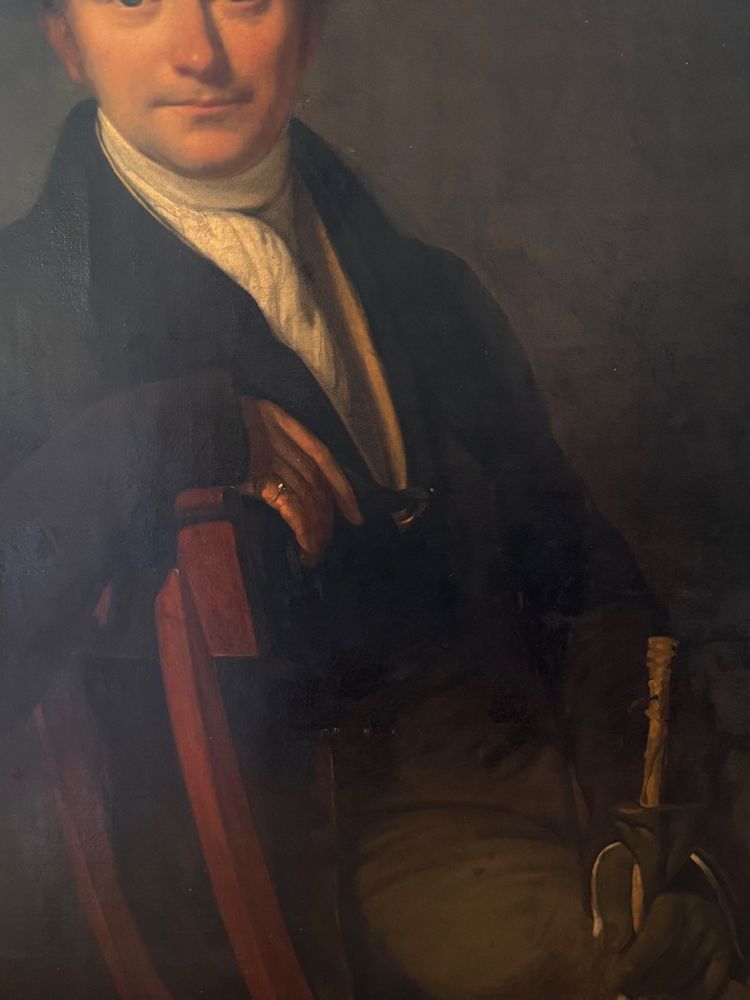 Großes Portrait eines englischen Gentleman