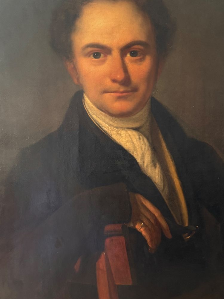 Großes Portrait eines englischen Gentleman
