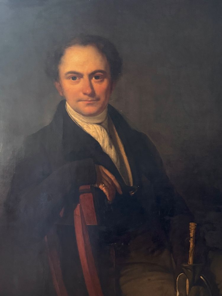 Großes Portrait eines englischen Gentleman