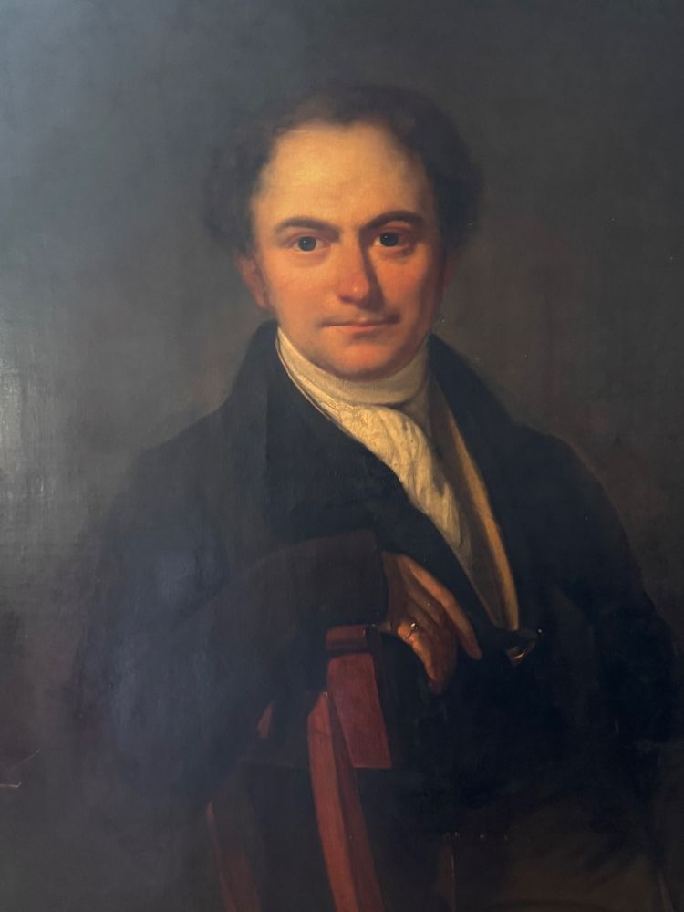 Großes Portrait eines englischen Gentleman