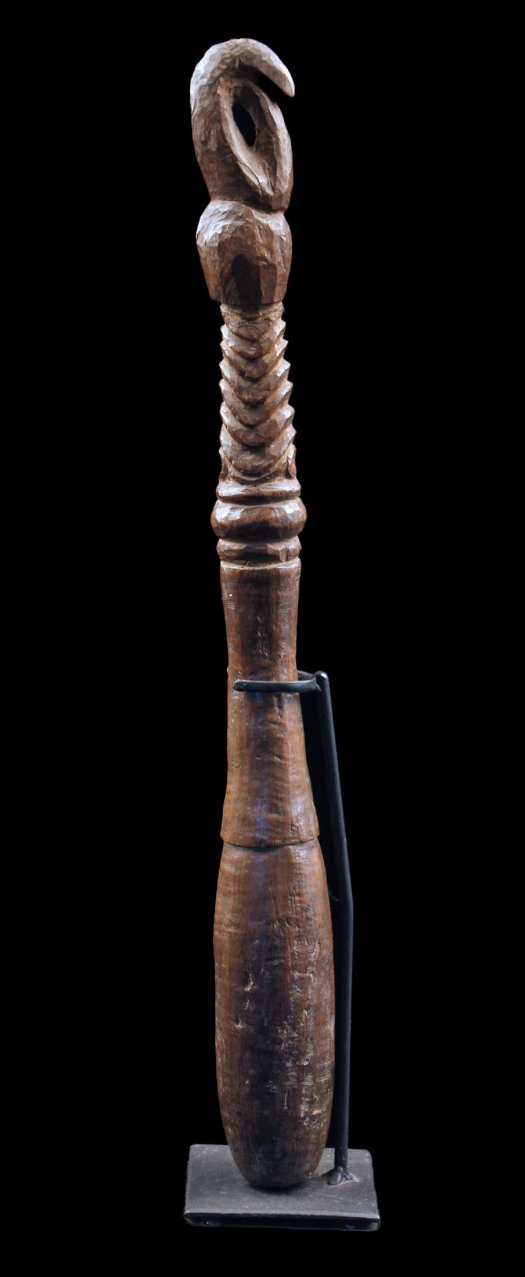 Drum stick, Oceanic art, Tribal art, Oceania, Pacific art, 47 cm