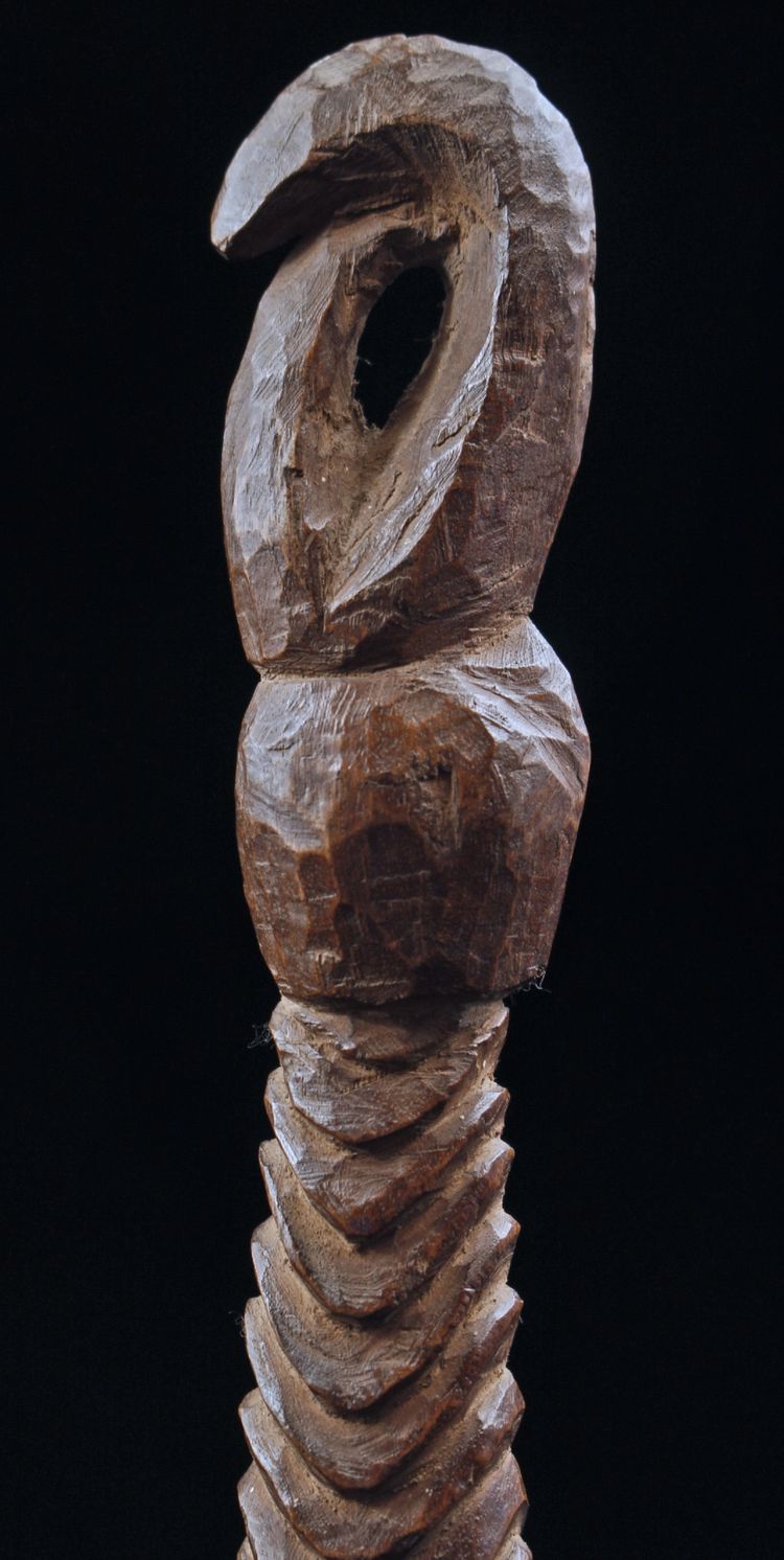 Drum stick, Oceanic art, Tribal art, Oceania, Pacific art, 47 cm