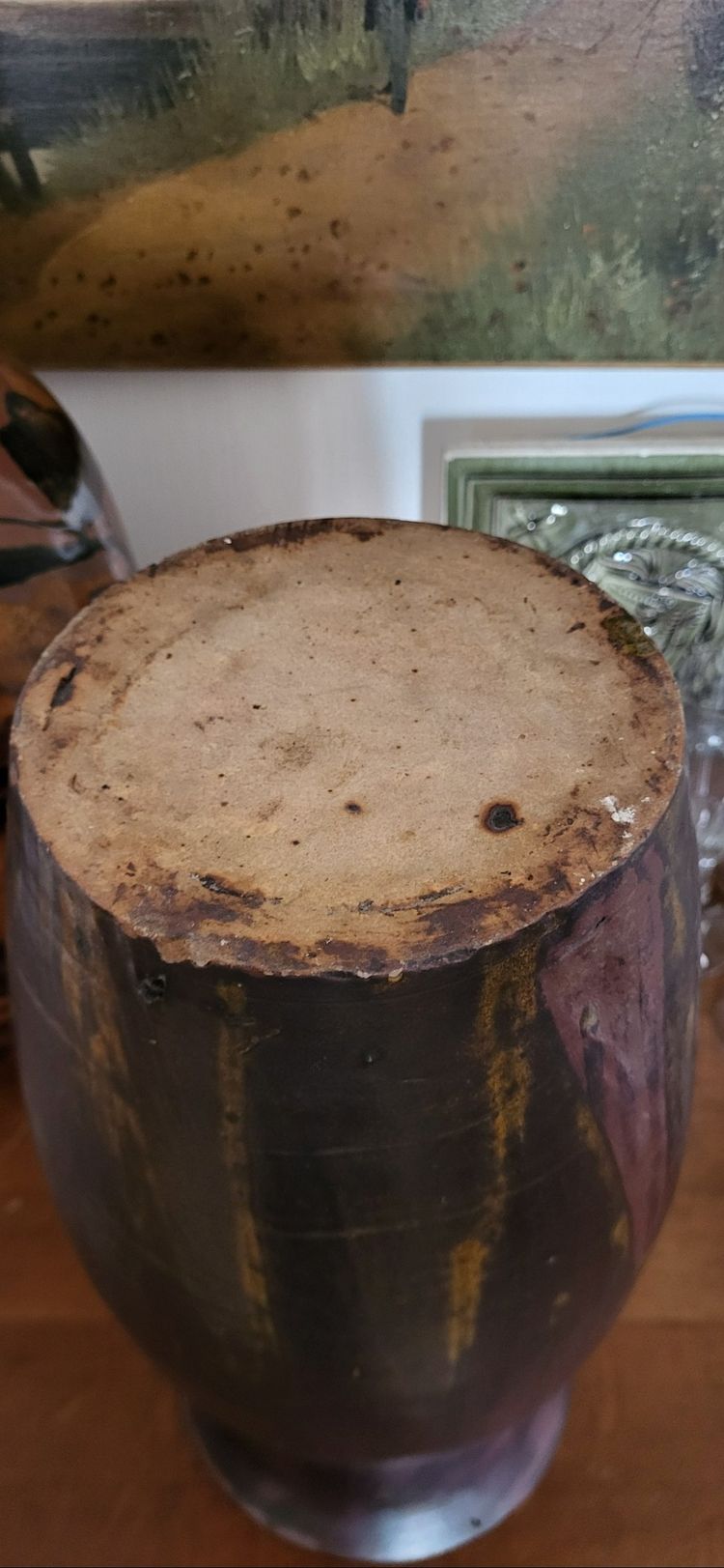 Vase en grès de Lucien Arnaud 1920's
