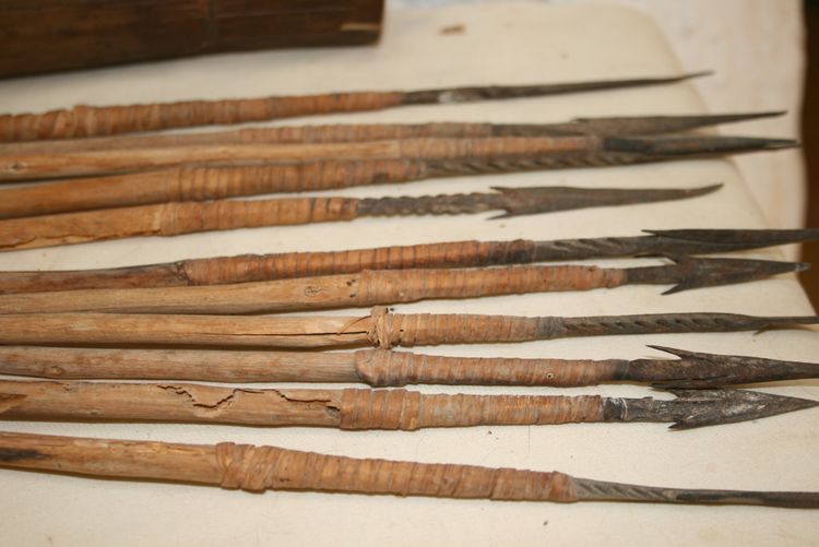 Lot de 11 flèches très ancienne