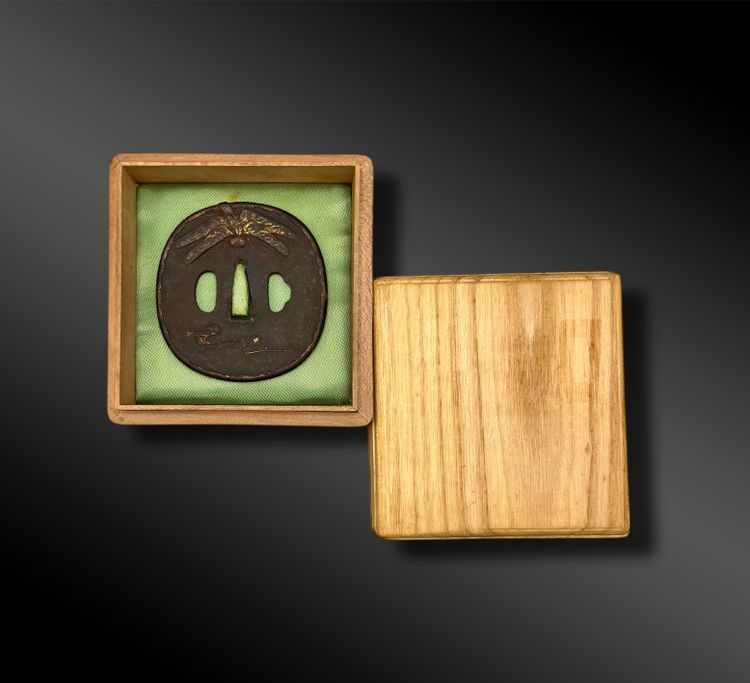 TSUBA Shin No Maru Gata - Giappone - Periodo Edo (1603-1868)