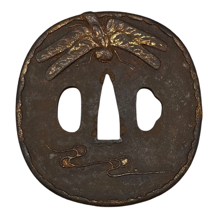 TSUBA Shin No Maru Gata - Giappone - Periodo Edo (1603-1868)