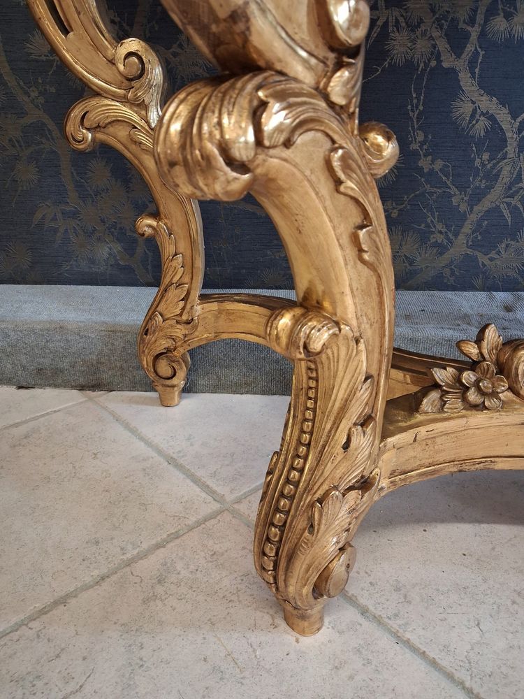 Console 4 pieds époque Napoléon III  
