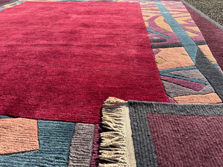Modern rug from Nepal 285x250 cm
