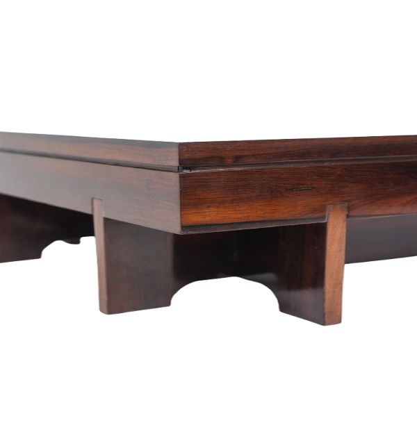 Table basse de style Art déco en palissandre. Années 1970.LS64731409P