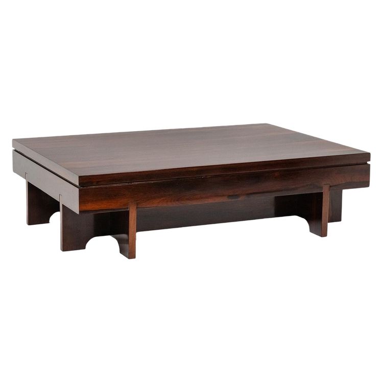 Table basse de style Art déco en palissandre. Années 1970.LS64731409P