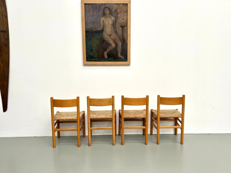 4 Johan van Heuvel chairs for Ad Vorm