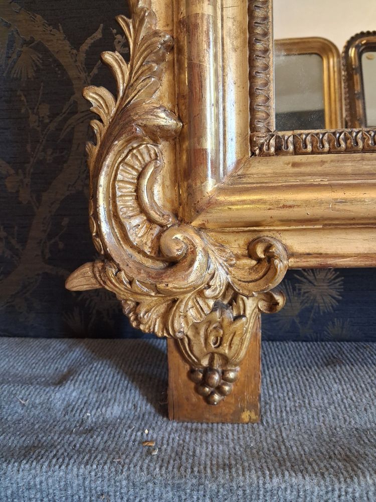 Specchio d'epoca Napoleone III 175 x 98