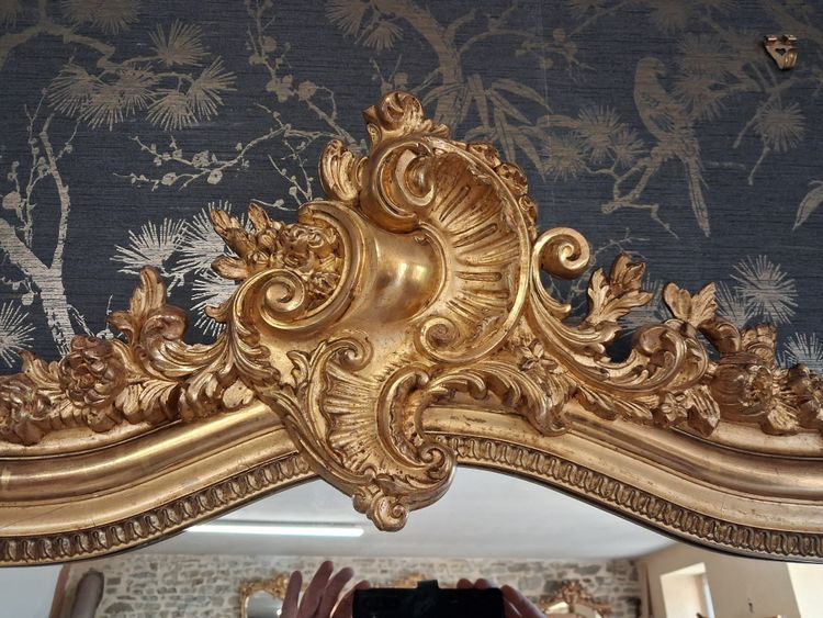 Specchio d'epoca Napoleone III 175 x 98