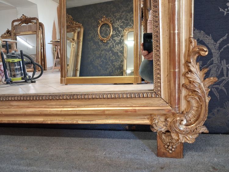 Specchio d'epoca Napoleone III 175 x 98