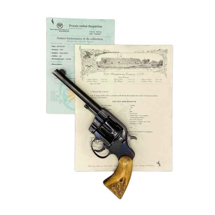 Revolver COLT NEW ARMY 1896 - Stati Uniti - XIX secolo