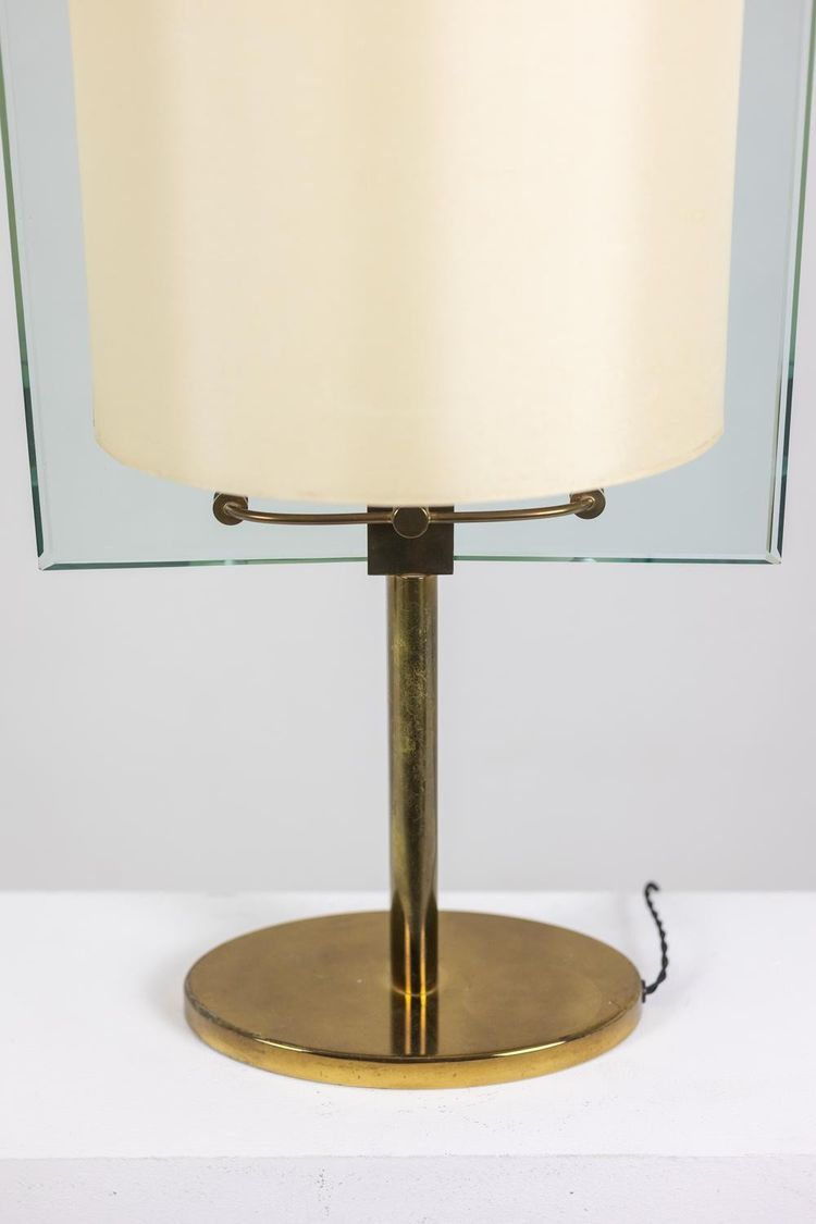 Nathalie Grenon for Fontana Arte, Modernist lamp circa 1940-50.LS6475