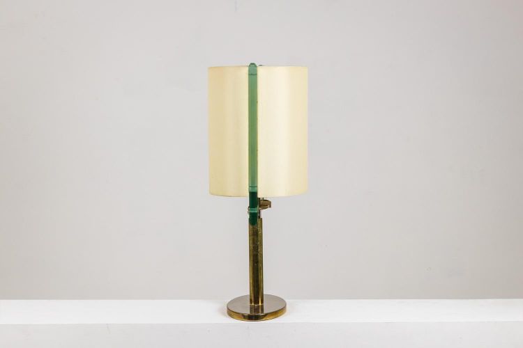 Nathalie Grenon for Fontana Arte, Modernist lamp circa 1940-50.LS6475