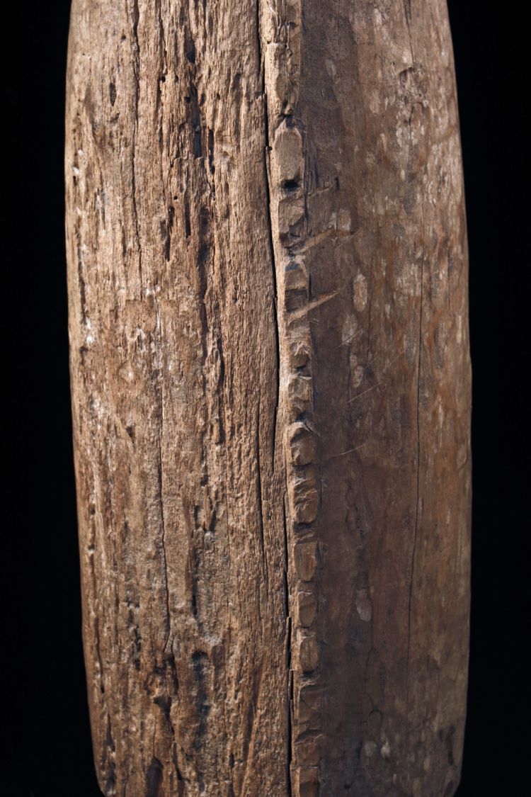 Hauspfosten, Totem, Ozeanische Kunst, Stammeskunst, Ozeanien, Papua-Neuguinea, 142 cm